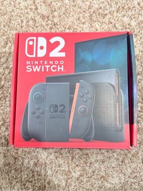 Nintendo Switch 2 Model - Gray with Neon Accents